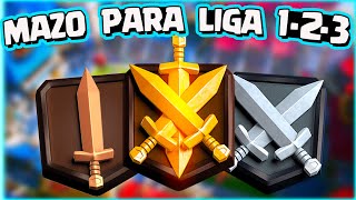 Mejor Mazo para Tener 5600 Copas LIGAS 2 y 3 Sin legendarias  Clash Royale 2021 [upl. by Latyrc763]