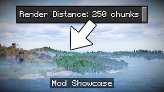 These Mods Increase amp Optimize your Render Distance in Minecraft [upl. by Ahidam558]