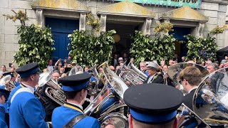 Flora Day 2024 Helston Town Band [upl. by Corri]