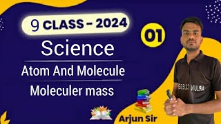 Class 9 ch 3 molecular mass [upl. by Arrej]