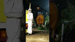 Prank pocong terlucu🤣 funny poconglucu ghost pocong comedy poconglucungakak prank [upl. by Yelehsa]