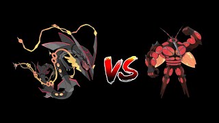 Mega Rayquaza VS Buzzwole Solo Raid [upl. by Saunder]