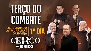 Terço do Combate  Derrubando as muralhas da INVEJA  Cerco de Jericó  1º DIA  HESED [upl. by Acemat]