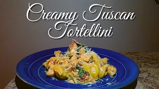 Creamy Tuscan Tortellini  Pasta Recipes  Tortellini Recipes  Pasta Dishes [upl. by Killam674]