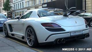 FAB Design Mercedes SLS AMG Loud Accelerations and Revs [upl. by Hayidan]