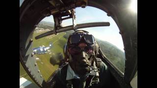 Inside display flying Spitfire Hahnweide airshow sept 2011 [upl. by Weinstock]