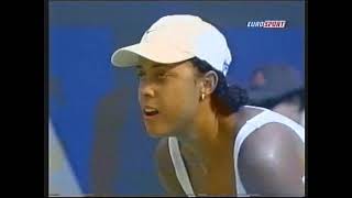 2002 Sydney Last 16 Stevenson vs Capriati [upl. by Ennovahs910]