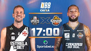 💢R10 Score Vasco da Gama X Caxias do Sul Basquete 🍇 NBB CAIXA 202324  20012024  Ao vivo [upl. by Nahtanha549]