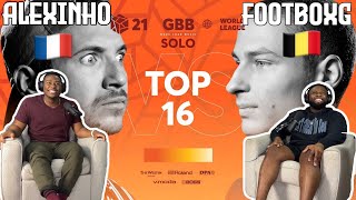 Alexinho 🇫🇷 vs FootboxG 🇧🇪  GRAND BEATBOX BATTLE 2021 WORLD LEAGUE  Brothers Reaction [upl. by Mian]