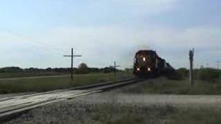 CP Train at Wapella 20020820 [upl. by Ahtnahc]