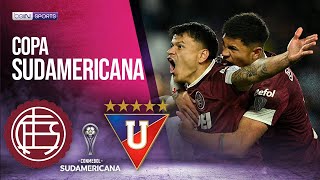 Lanús ARG vs LDU Quito ECU  HIGHLIGHTS Sudamericana  08212024  beIN SPORTS USA [upl. by Yraek]