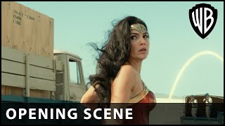 WW84  Opening Scene  Warner Bros UK [upl. by Drarehs227]