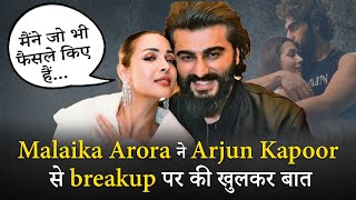 Malaika Arora Breaks Silence on Breakup with Arjun Kapoor  Malaika Arora Arjun Kapoor breakup News [upl. by Ecilahs]