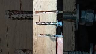 Anchor bolts operating principle Correct installation technique demonstration shorts diy anchor [upl. by Belda]