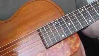 Demonstration of 1941 Galiano Jazz Archtop Guitar [upl. by Oneladgam]