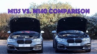 M140 vs M135 Comparison sound races and more [upl. by Barabbas953]