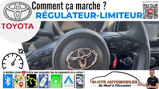 TOYOTA le Régulateur et Limiteur de vitesse comment ça marche [upl. by Aihselef750]