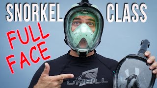 Learn to use Full Face Snorkel Mask safely [upl. by Deehan]