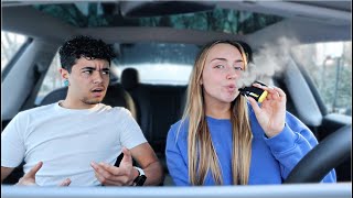 VAPE PRANK ON BOYFRIEND BAD IDEA [upl. by Dahsraf492]