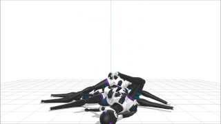 【MMD】Ragdoll Physics test【Jacqli Robo】 [upl. by Ahsinrad]