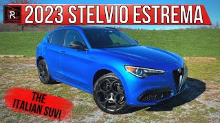 The 2023 Alfa Romeo Stelvio Estrema Is A Stand Out Sports SUV [upl. by Joann360]