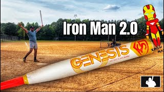 2023 Louisville Slugger Genesis Iron Man 20 Bat Review [upl. by Barrow]