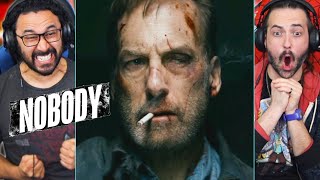 NOBODY MOVIE REACTION First Time Watching  Review [upl. by Maxy80]