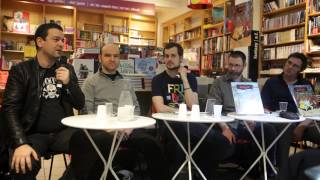 Donjon  Interview de Alfred Mazan Joann Sfar et Lewis Trondheim [upl. by Brandea580]