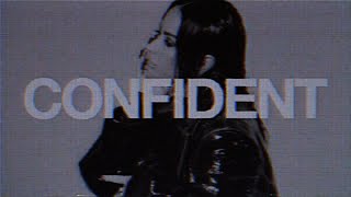 Demi Lovato  Confident Rock Version Lyric Video [upl. by Groves]