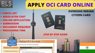 OCI Application StepbyStep Process  How to Apply for OCI Card  How to get OCI Card [upl. by Dloreg]