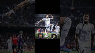 Barcelona vs real Madrid 🗿🔥☠️shorts football [upl. by Nnahsal]