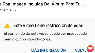 Como ver videos con RESTRICCIÓN DE EDAD en la app de YOUTUBE [upl. by Kettie602]