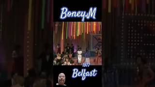 Boney M  Belfast 😂ZDF SilvesterTanzparty 31121977💙shorts lyrics boneym belfast [upl. by Yraek116]