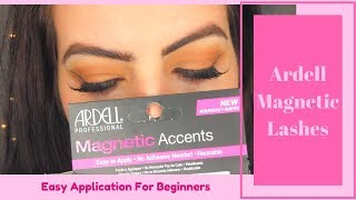 Ardell Magnetic Lashes  Easy Application For Beginners [upl. by Beall978]