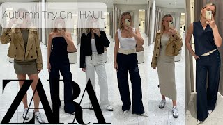 ZARA New Collection Try On Haul   Transitional Pieces [upl. by Codee456]