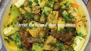 Jarret de Bœuf aux Légumes  Un Mijoté Incontournable pour nourrir toute la famille🥰 [upl. by Anoyek128]