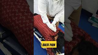 Back pain viralshort physiotherapy pain [upl. by Jevon218]