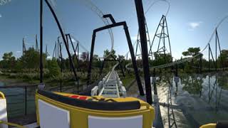 360º Virtual Reality video Roller Coaster [upl. by Roach237]