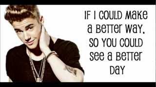 Justin Bieber  I Would Lyrics [upl. by Durrell901]