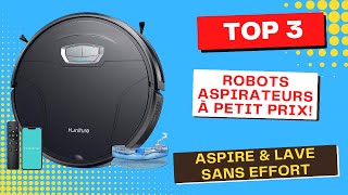 Le TOP 3 Meilleures robots aspirateurs laveurs à petit prix  012024 [upl. by Renado]