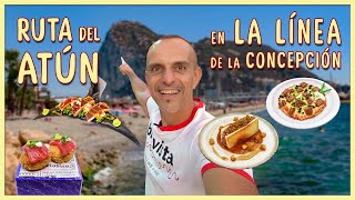 La mejor RUTA de TAPAS que he probado 🤩 La RUTA del ATÚN 🐟 de La Línea de la Concepción 🌞🪨 [upl. by Ahtibbat]