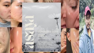 Asaya Radiance Sheet Mask  Honest Review [upl. by Oiceladni850]