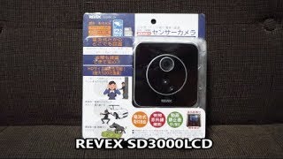 【簡単防犯カメラ】REVEX SD3000LCDを使ってみました [upl. by Chandos]