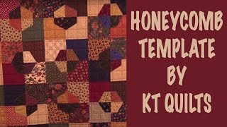 Kansas Troubles Bees Knees Pattern amp Honeycomb Ruler [upl. by Hako199]