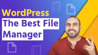 File Manager for WordPress The Easiest Way to Manage Your Wordpress Files [upl. by Bennet779]