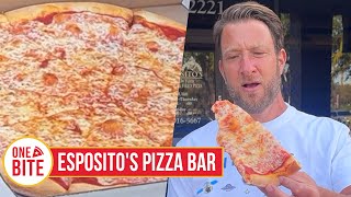 Barstool Pizza Review  Espositos Pizza Bar Davie FL [upl. by Geirk102]