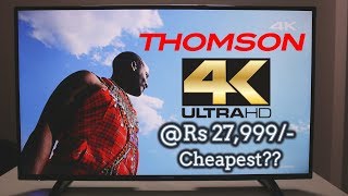 Thomson 43quot UHD LED TV  Tough Competition To Xiaomi Mi TV😲😲😲 [upl. by Acirretahs]