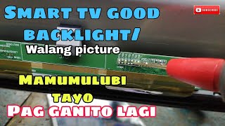 Troubleshooting a led tv good backlight no picture [upl. by Shayla]