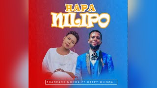 HAPA NILIPOShadrack Monga ft Happy Mlinga  official Video [upl. by Einamrej305]