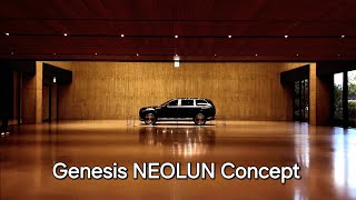 Genesis NeolunGV90 Concept I Fullsize Luxury SUV [upl. by Ainitsirk56]